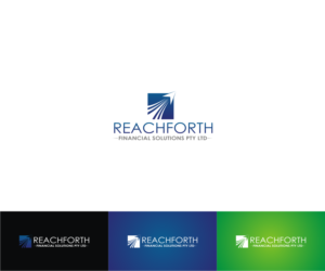 Logo Design by T I K H E - L M W for Reachforth Financial Solutions Pty Ltd | Design: #7690259