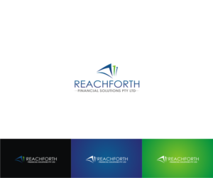 Logo Design by T I K H E - L M W for Reachforth Financial Solutions Pty Ltd | Design: #7690260