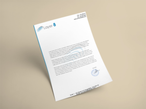 Design En-Tête par Ather pour Layer 8, LLC | Design : #7772607