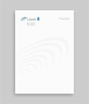 Letterhead Design by INDIAN_Ashok for Layer 8, LLC | Design: #7684416