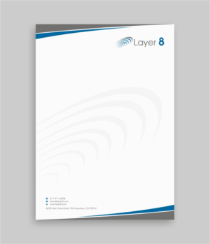 Letterhead Design by INDIAN_Ashok for Layer 8, LLC | Design: #7684418