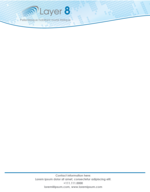 Letterhead | Letterhead Design by Yvette