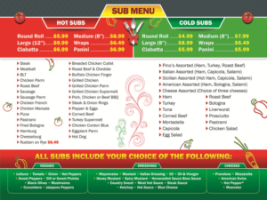 Menu Design by creative.SB