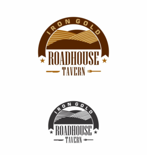 Design de Logo par J Mahesh pour Irongold Roadhouse Tavern | Design : #7698304