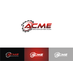 Logo Design by T I K H E - L M W for Acme Mechanical Services Ltd | Design: #7699571