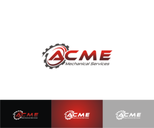 Logo Design by T I K H E - L M W for Acme Mechanical Services Ltd | Design: #7713903