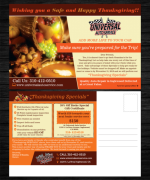 Postcard Design by CreativeTrick