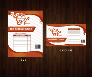 Chocolate Nirvana (a yummy candy company) needs product labels in two sizes. | Design Autocollant par Maher Sh