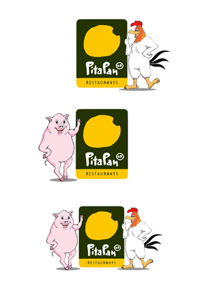 Mascot Design by dv for Greek Street Grill | Design: #1912931