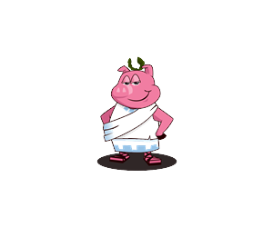 Mascot Design by NamiLurihas for Greek Street Grill | Design: #1922363