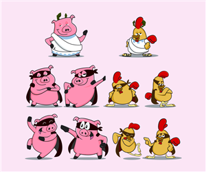 Mascot Design by NamiLurihas for Greek Street Grill | Design: #2141895