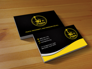 Business Card Design by Creations Box 2015 for Libertarian Party of Texas | Design: #7705573