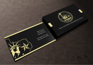 Business Card Design by Creations Box 2015 for Libertarian Party of Texas | Design: #7705576