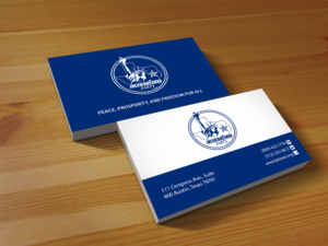 Design de Carte de Visite par Creations Box 2015 pour Libertarian Party of Texas | Design : #7705591
