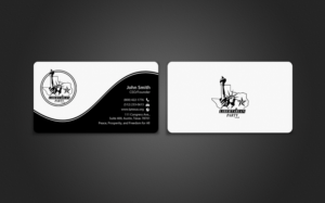 Business Card Design by chandrayaan.creative for Libertarian Party of Texas | Design: #7703070
