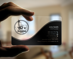 Business Card Design by chandrayaan.creative for Libertarian Party of Texas | Design: #7703071