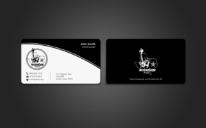 Business Card Design by chandrayaan.creative for Libertarian Party of Texas | Design: #7703105