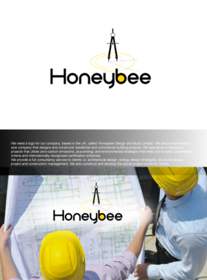 Logo Design by Aleksic for Honeybee Design and Build Limited | Design: #7686636