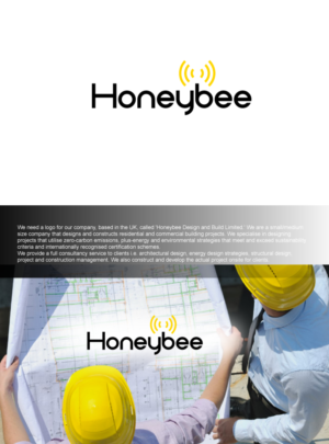 Logo Design by Aleksic for Honeybee Design and Build Limited | Design: #7778855