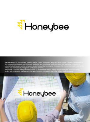 Logo Design by Aleksic for Honeybee Design and Build Limited | Design: #7778856