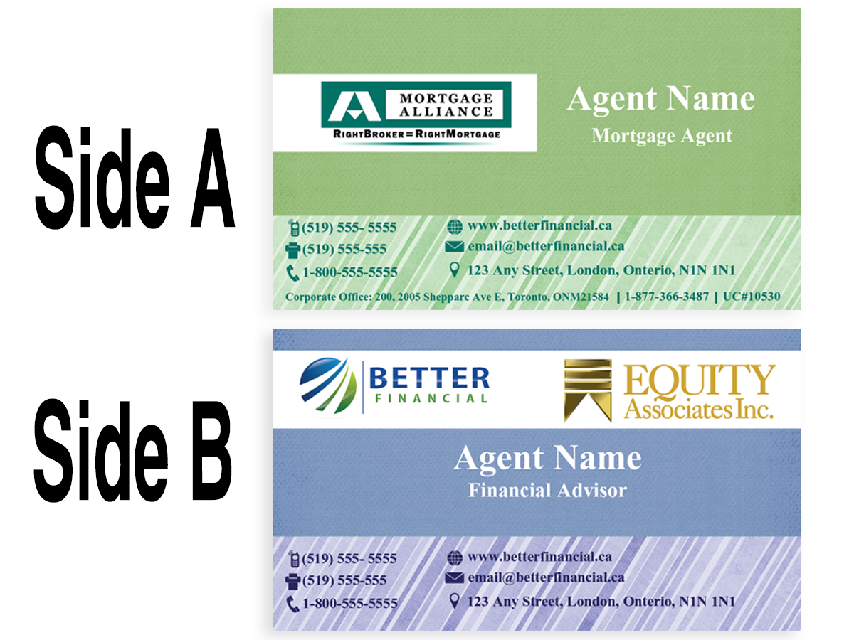 Diseño de Tarjeta de Presentación por cejhb para Better Financial | Diseño #1937130