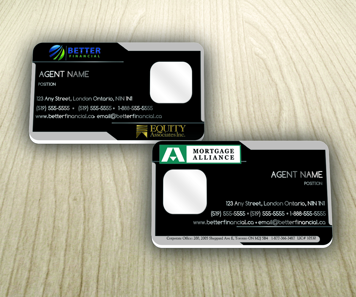 Diseño de Tarjeta de Presentación por shadowfoxx para Better Financial | Diseño #1954824