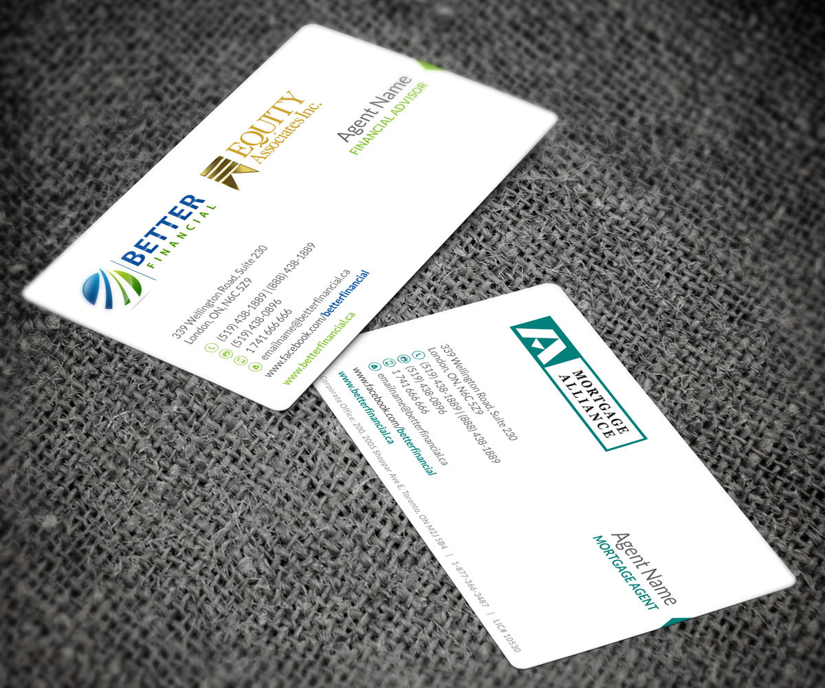 Business Card Design by anxongdzong for Better Financial | Design #1932655