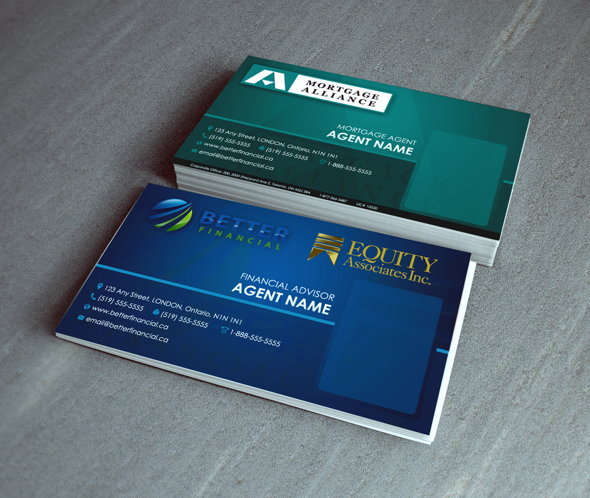 Business Card Design by gilles_v for Better Financial | Design #1968563