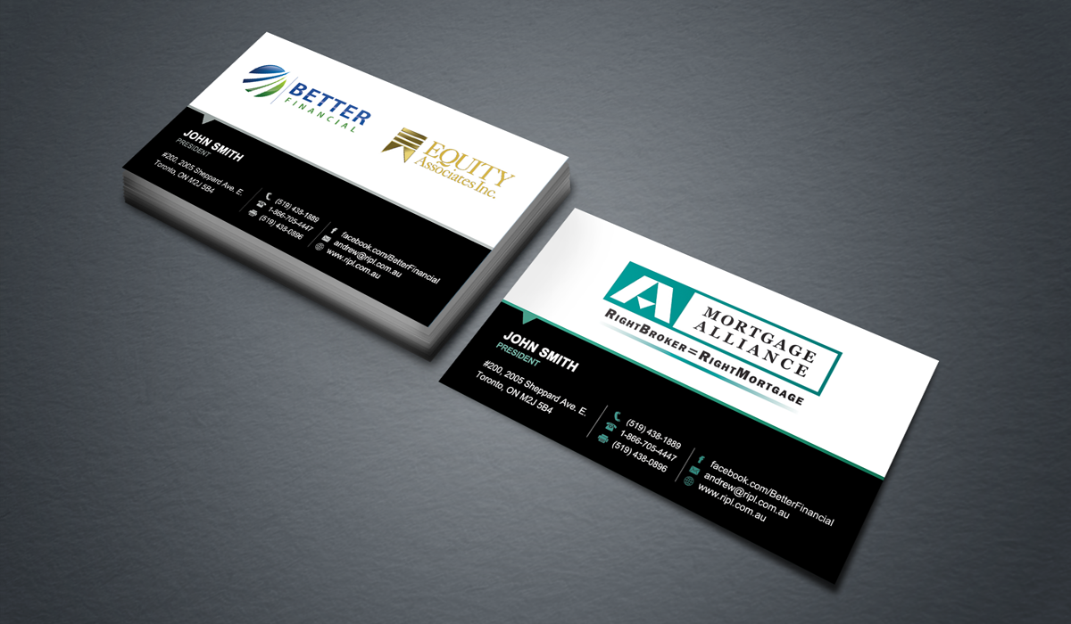 Business Card Design by Sarah Mathews for Better Financial | Design #1914171