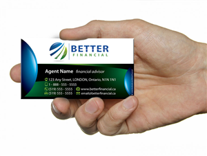 Diseño de Tarjeta de Presentación por Zona44 para Better Financial | Diseño: #1922000