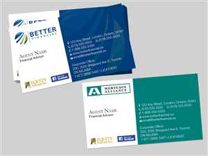 Diseño de Tarjeta de Presentación por Mon01 para Better Financial | Diseño: #1924456
