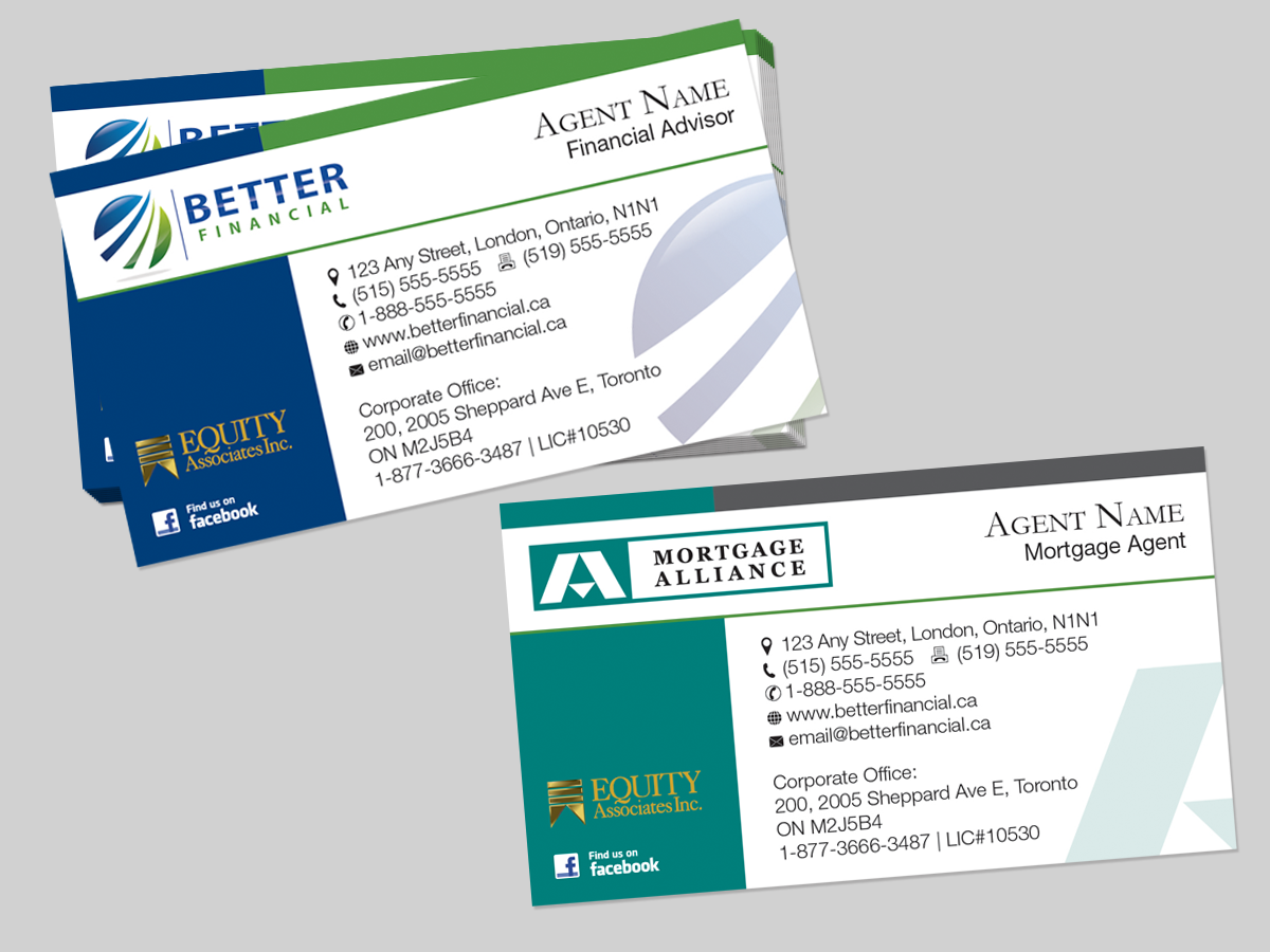 Business Card Design by Mon01 for Better Financial | Design #1924470