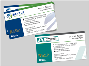 Diseño de Tarjeta de Presentación por Mon01 para Better Financial | Diseño: #1924470