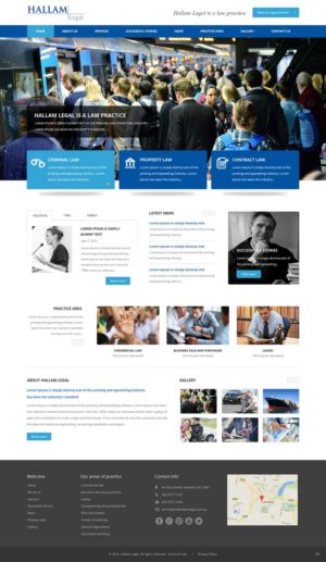 Web Design by pb for this project | Design: #7704830