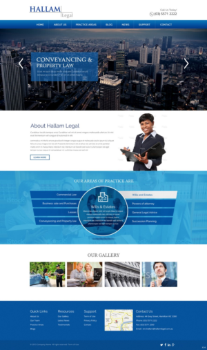 Web Design by pb for this project | Design: #7704831