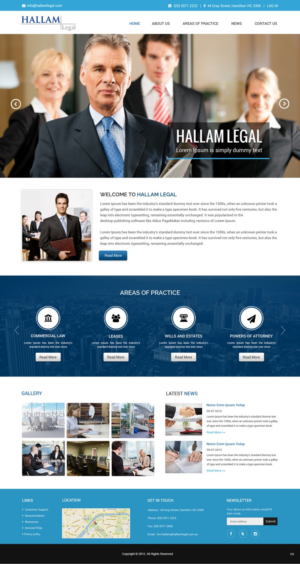 Web Design by pb for this project | Design: #7715265