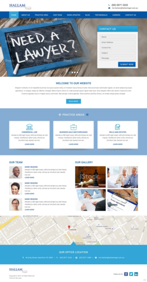 Web Design by pb for this project | Design: #7715266