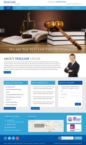 Web Design by Sbss for this project | Design: #7703865