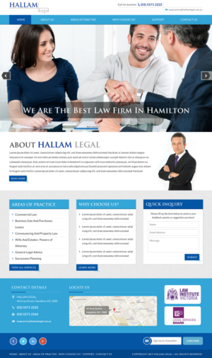 Web Design by Sbss for this project | Design: #7703867