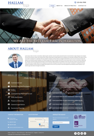 Web Design by Sbss for this project | Design: #7710188