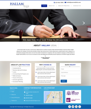 Web Design by Sbss for this project | Design: #7710195