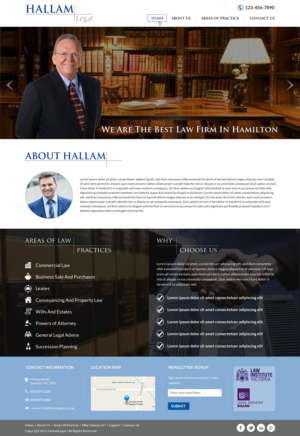 Web Design by Sbss for this project | Design: #7712499