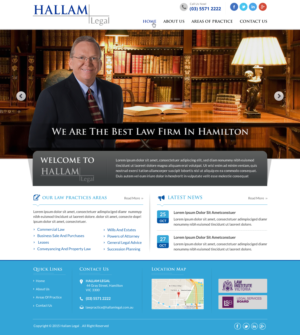 Web Design by Sbss for this project | Design: #7712500