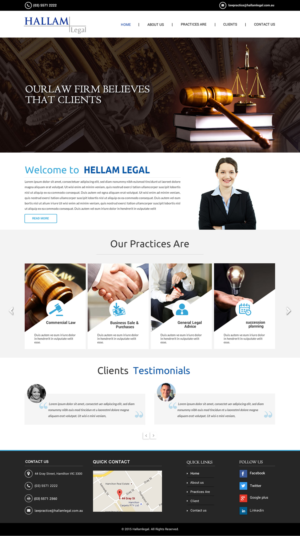 Web Design by Sbss for this project | Design: #7715998