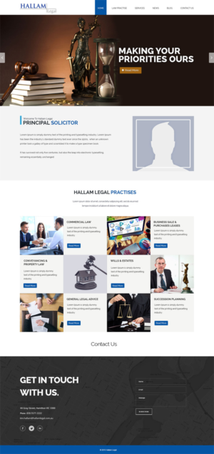Web Design by Faria khawajgi for this project | Design: #7701297