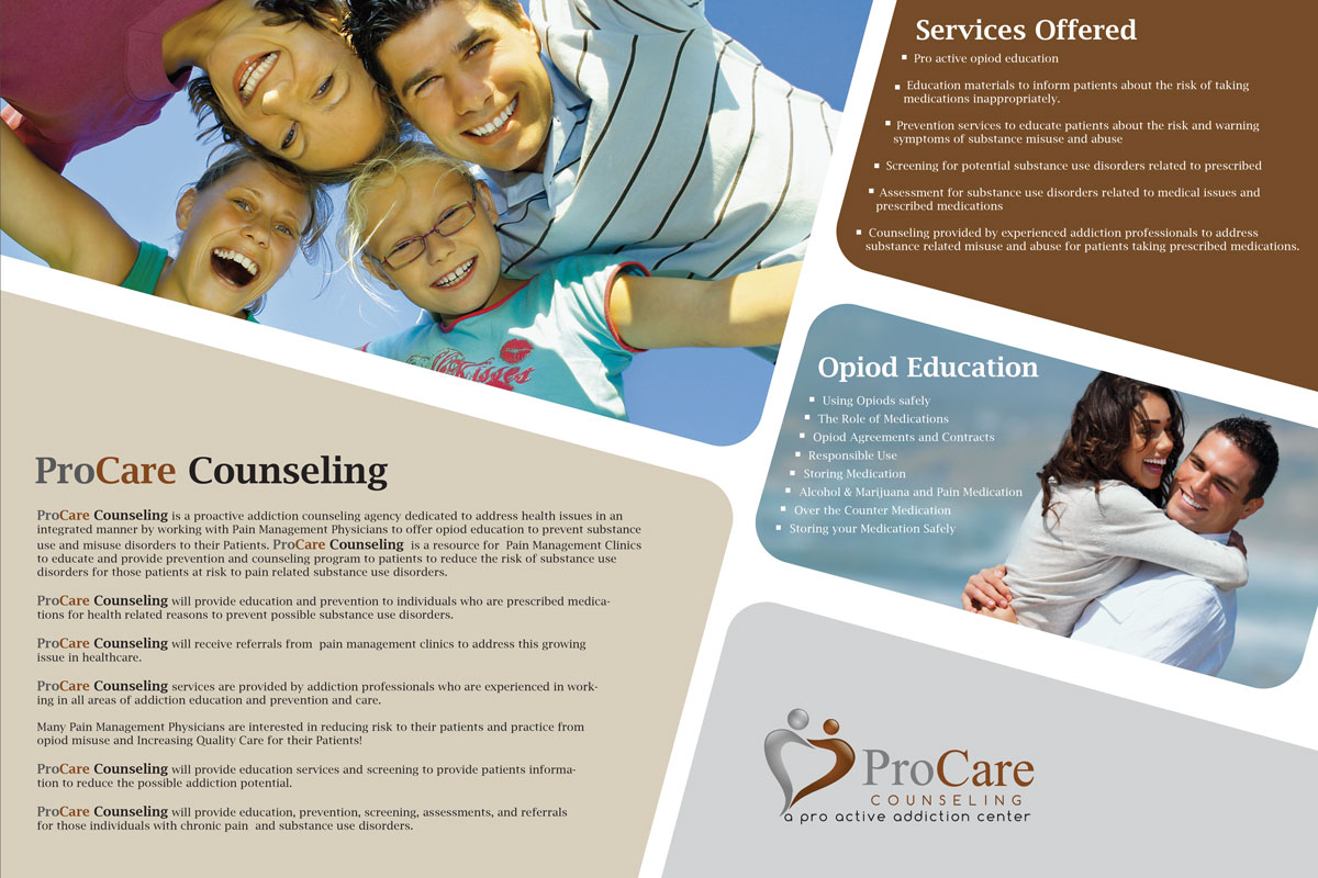 Design de Brochure par Visualland pour Pro Care Counseling | Design #1915306