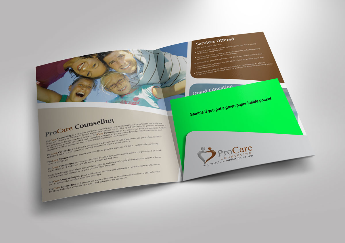 Brochure Design by Visualland for Pro Care Counseling | Design #1915715