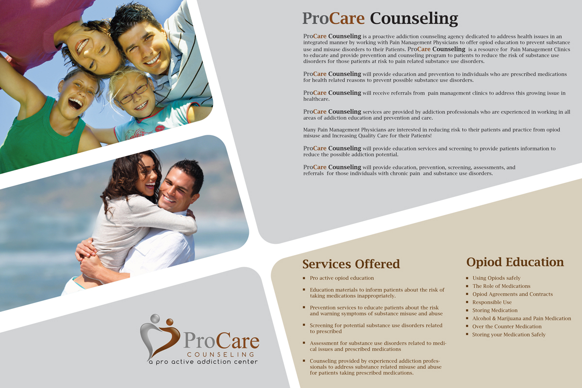 Design de Brochure par Visualland pour Pro Care Counseling | Design #1925994