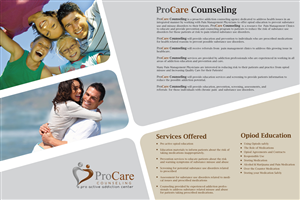 Brochure Design by Visualland for Pro Care Counseling | Design: #1925994