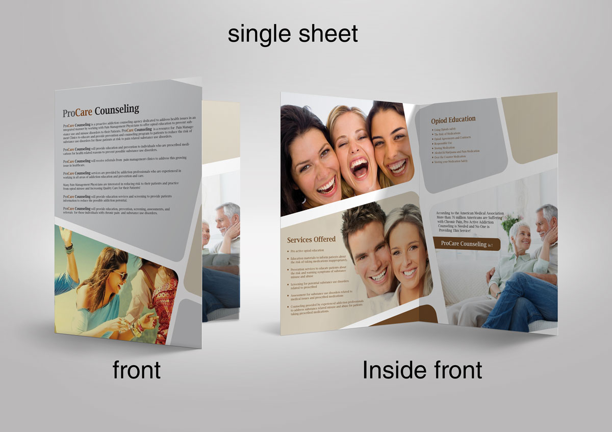 Diseño de Brochure por Visualland para Pro Care Counseling | Diseño: #1932278